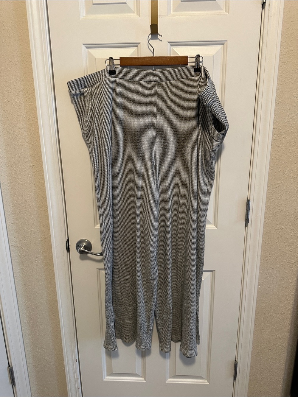 torrid Gray Ribbed Maxi Sleep Pants